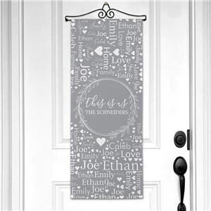 Personalized This Is Us Word Art Wall Hanging U16801111