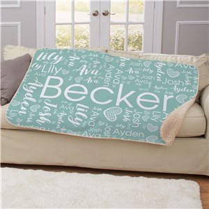 Personalized Word-Art Sherpa