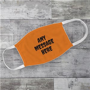 Personalized Any Message Here Youth Face Mask U16892135X