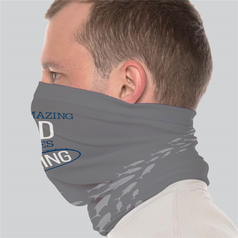 Personalized Love Fishing Neck Gaiter GiftsForYouNow