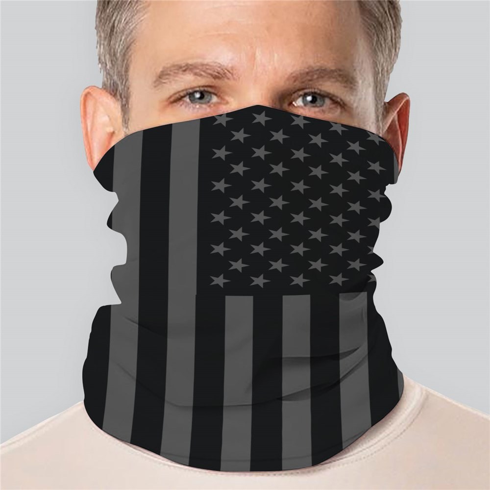 Personalized American Flag Gaiter