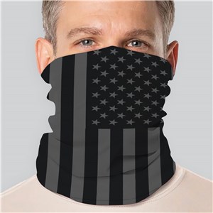 Personalized American Flag Gaiter