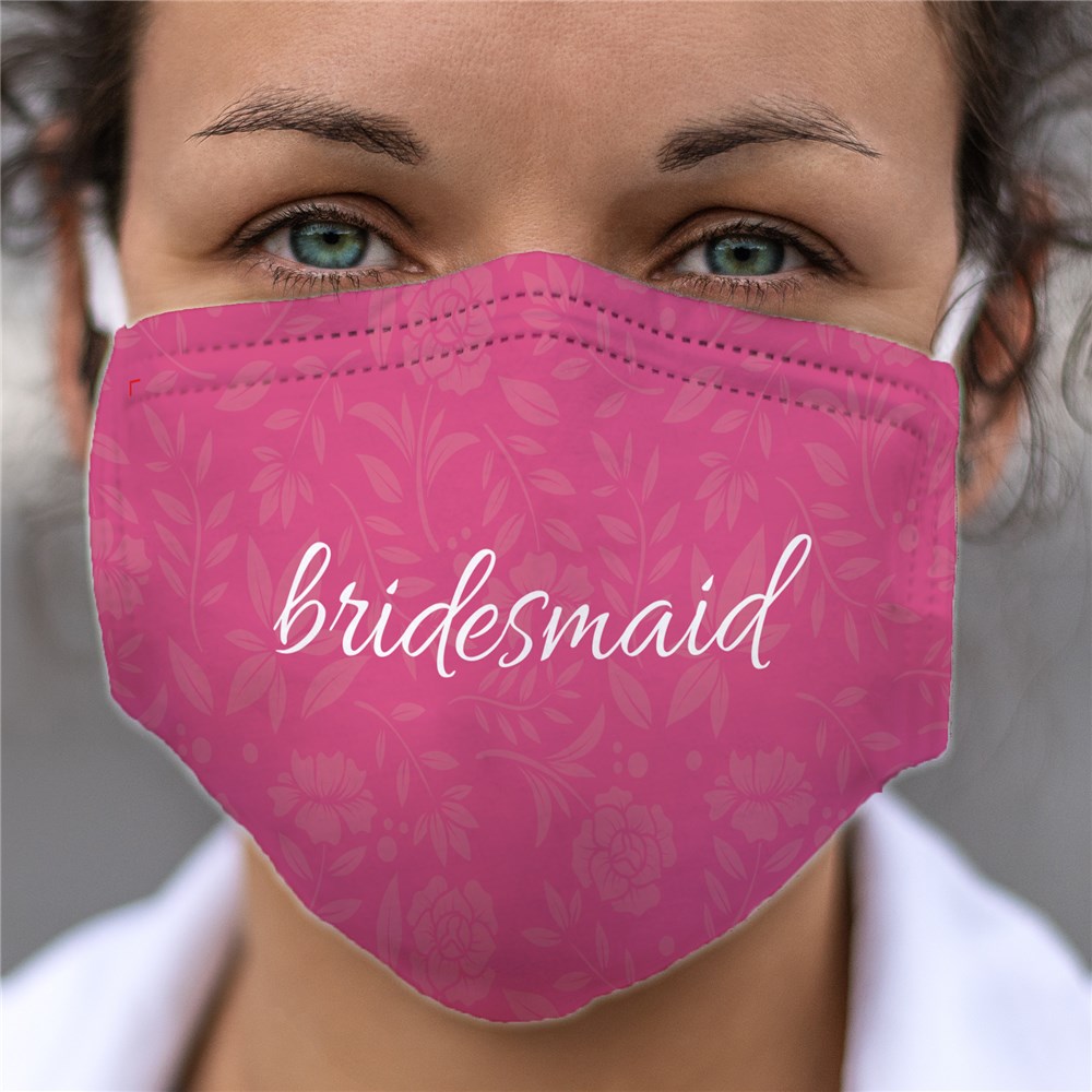 Personalized Bridal Party Face Mask GiftsForYouNow