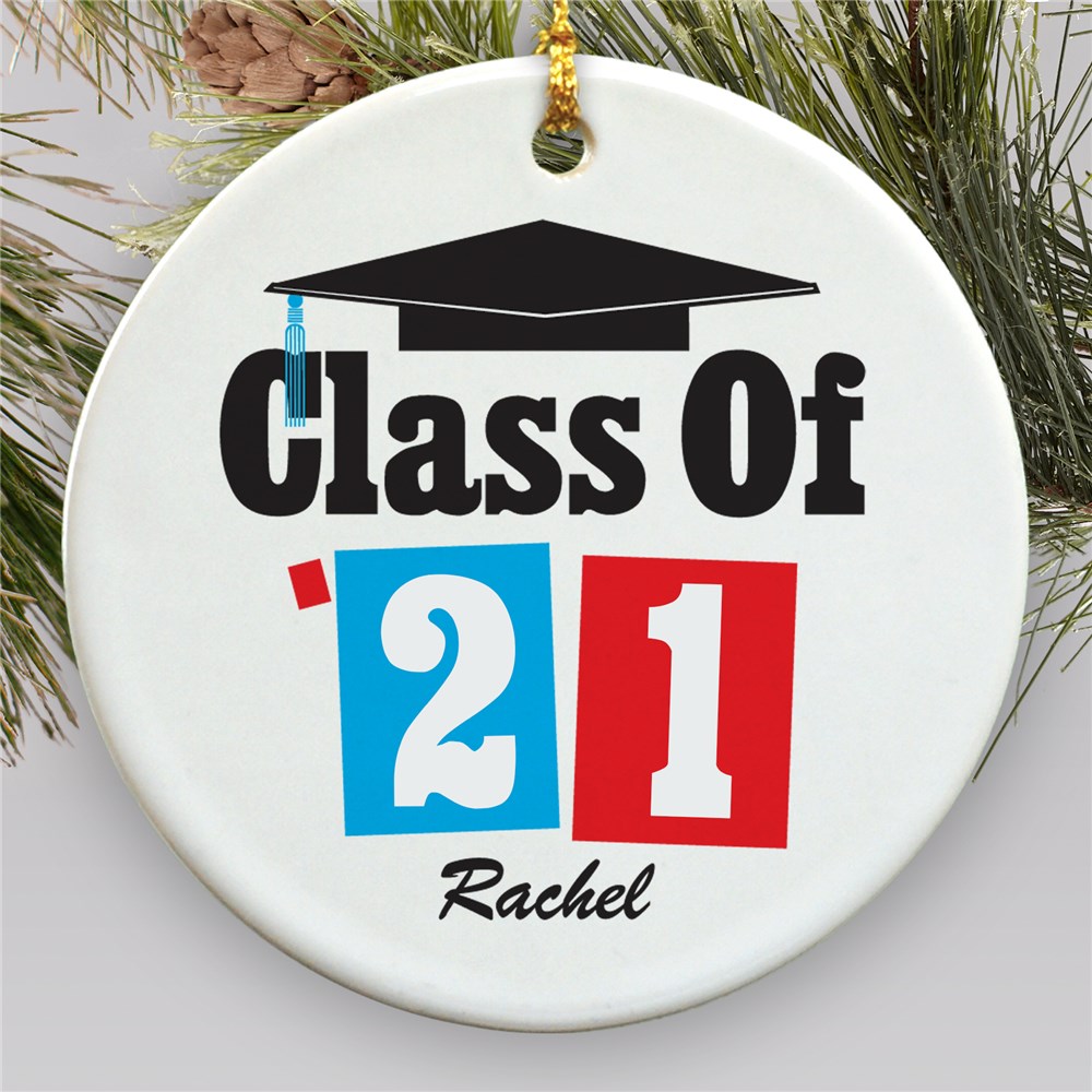 Personalized Ceramic Ornament for Graduation | 2019 Gifts For Graduation