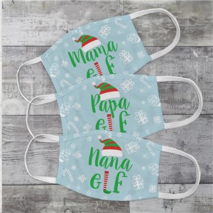 Personalized Elf Face Mask