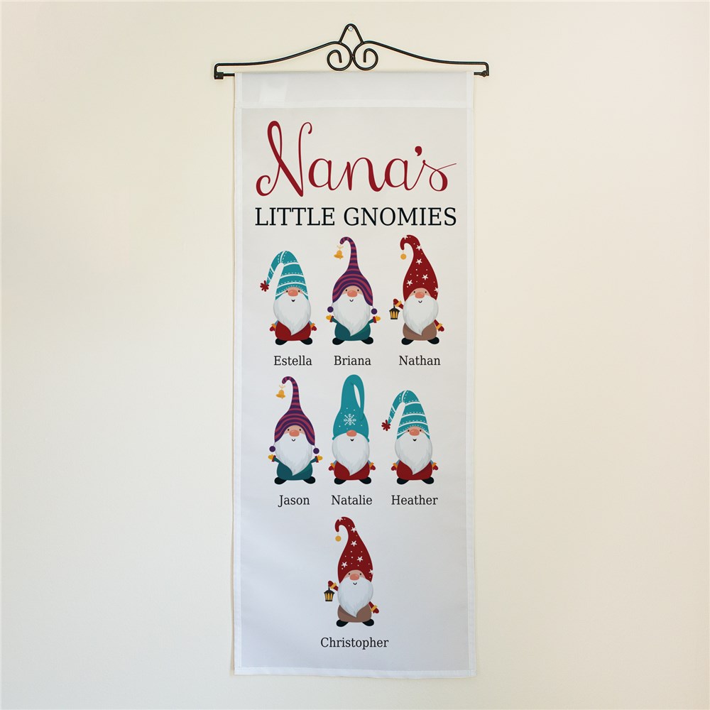 Personalized Little Gnomies Wall Hanging U17393111