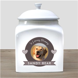 Personalized In Loving Memory Photo Pet Urn
