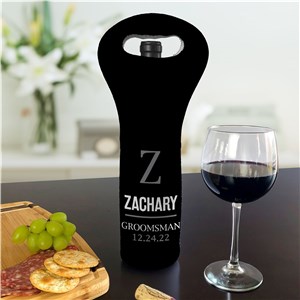 Personalized Wine Gift Bag for Wedding Party