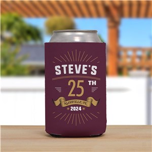 Personalized Birthday Party Destination Can Cooler