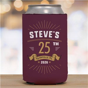 Personalized Birthday Party Destination Can Cooler