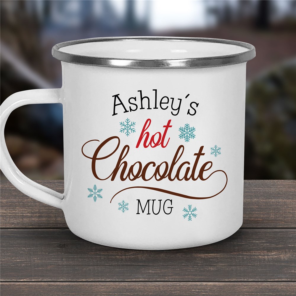 Personalized Hot Chocolate Mug With Name