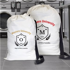 Personalized Dirty Laundry Department Laundry Bag U19234178X