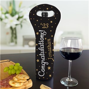 Personalized Congratulations Wine Gift Bag U19253148