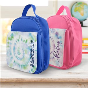 Personalized Kids' Tie Dye Lunch Bag