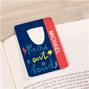 Personalized Read Out Loud Kids' Bookmark
