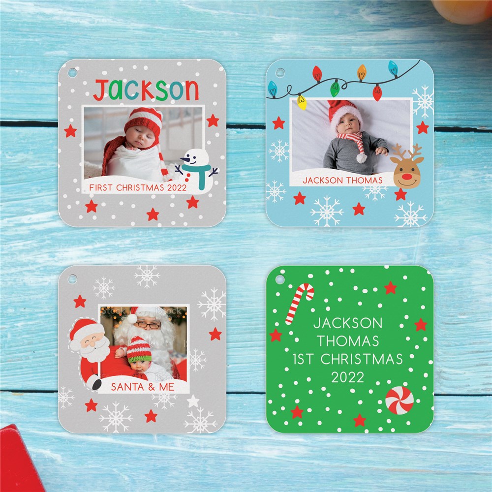 Personalized Christmas Photo Felt Picture Book
