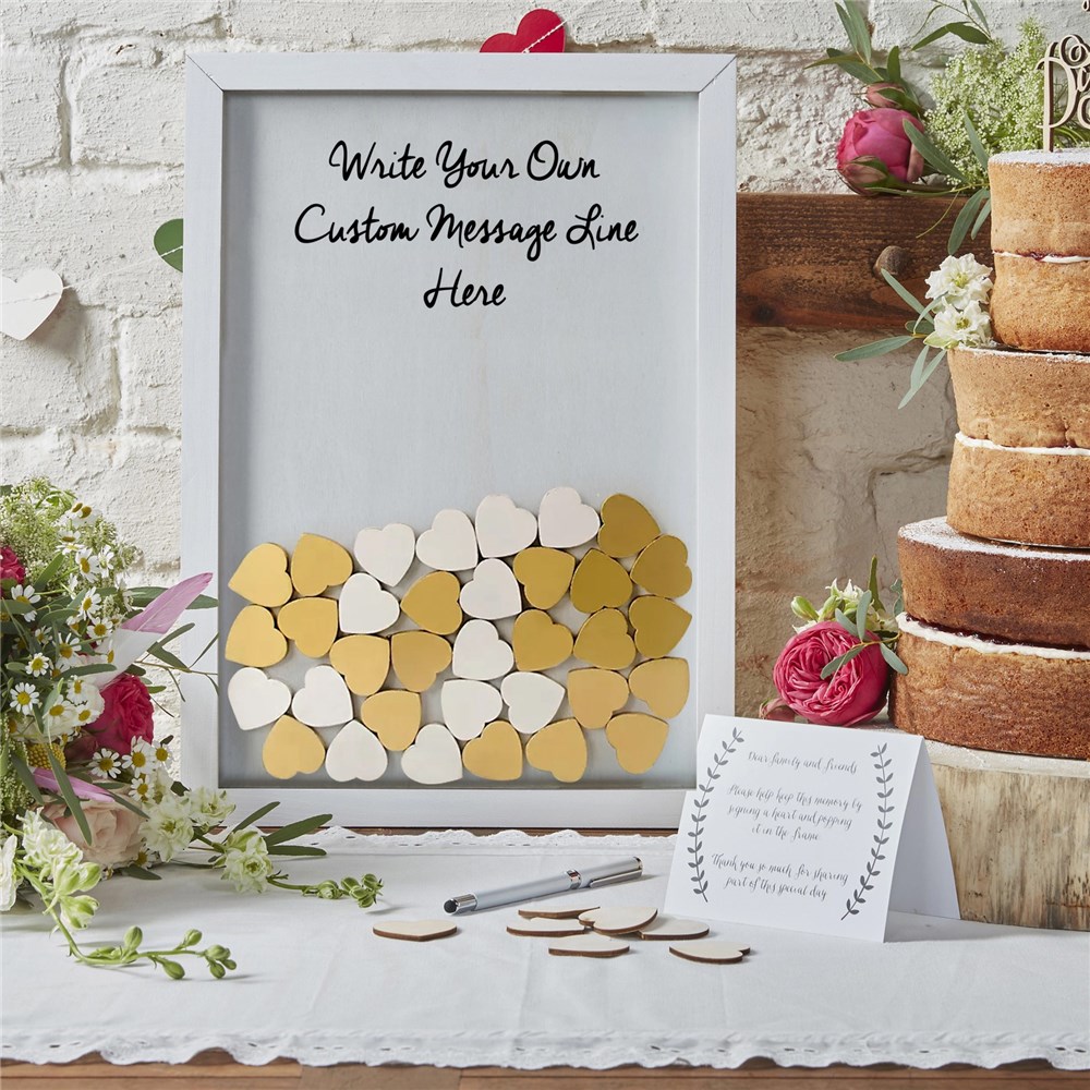 Personalized Wedding Guest Book Drop Box