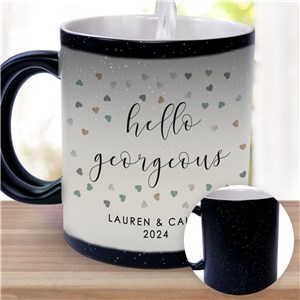 Personalized Hello Gorgeous Color Changing Mug