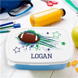 Personalized Lunch Box With Sports Design