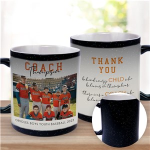 Personalized Thank You Coach Color Changing Mug U22035172