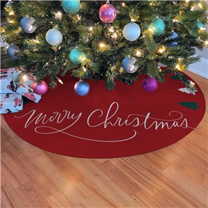 Merry Christmas Tree Skirt U22055174