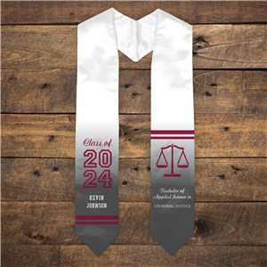 Personalized Law or Medical Gradution Stole U22219151