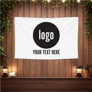 Personalized Custom Logo Wall Tapestry U23715189