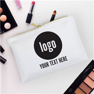 Personalized Custom Logo Zipper Pouch U23715190