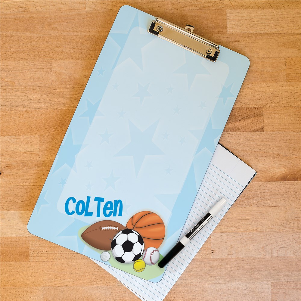 Sports Clipboard Personalized Sports Clipboard