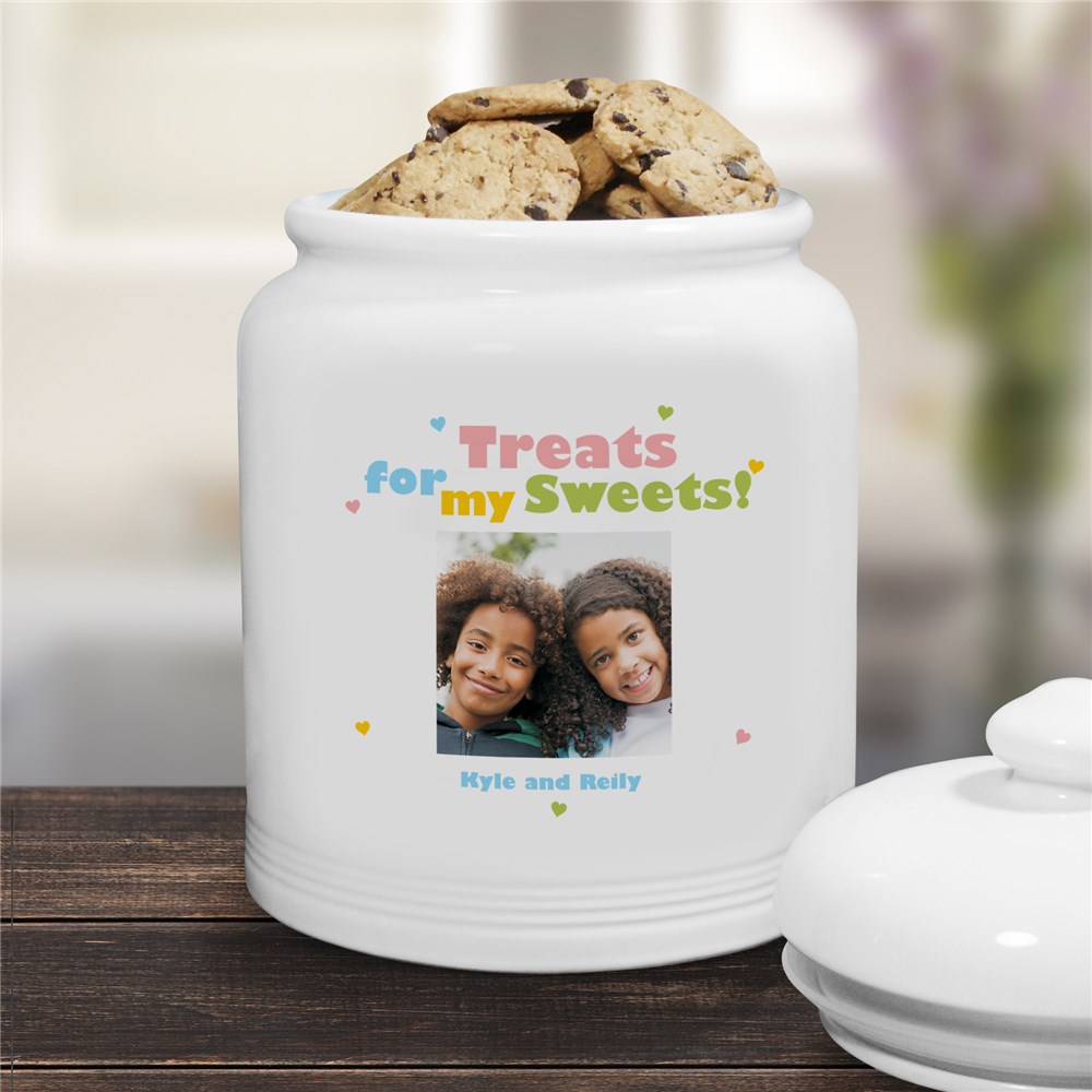 Personalized Photo Cookie Jar GiftsForYouNow