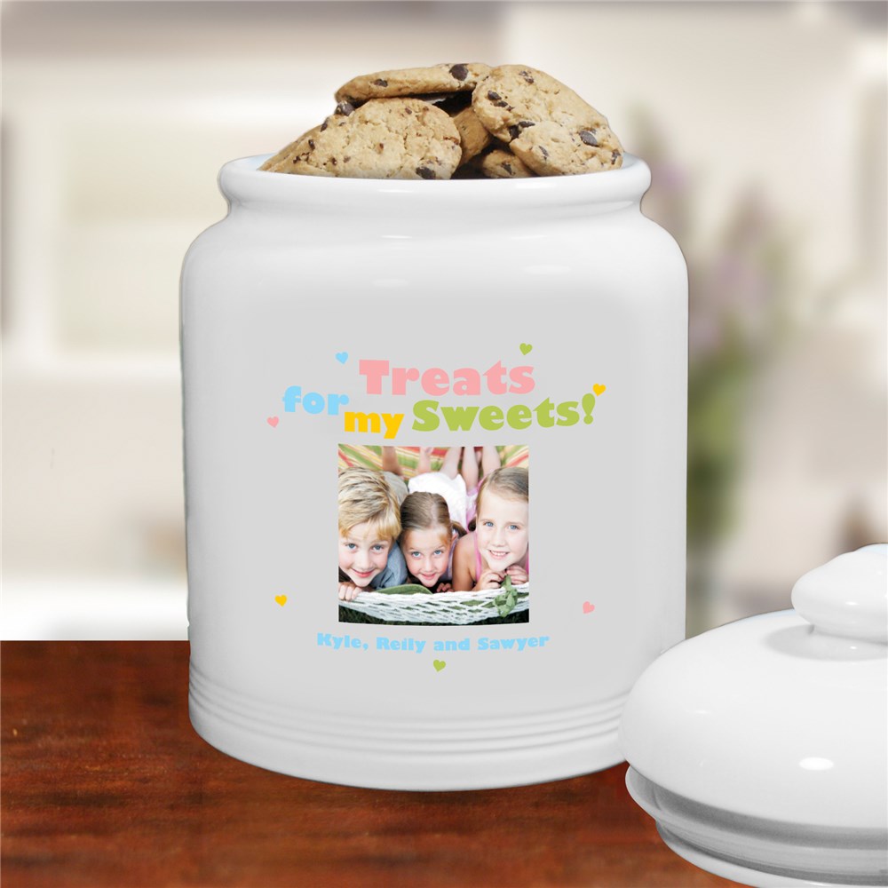 Personalized Photo Cookie Jar GiftsForYouNow