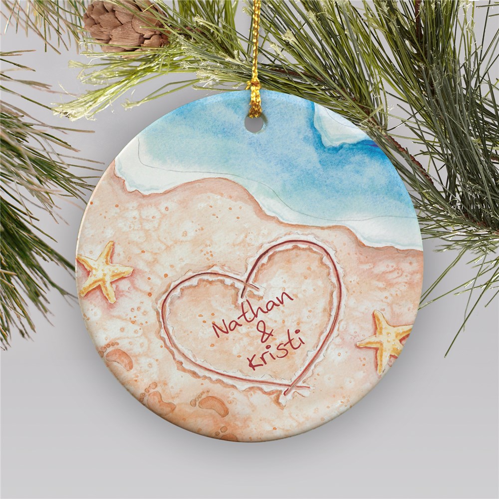 Personalized Beach Ornament
