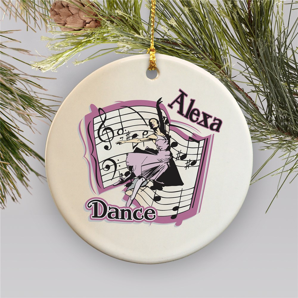 Personalized Dancer Christmas Ornament GiftsForYouNow