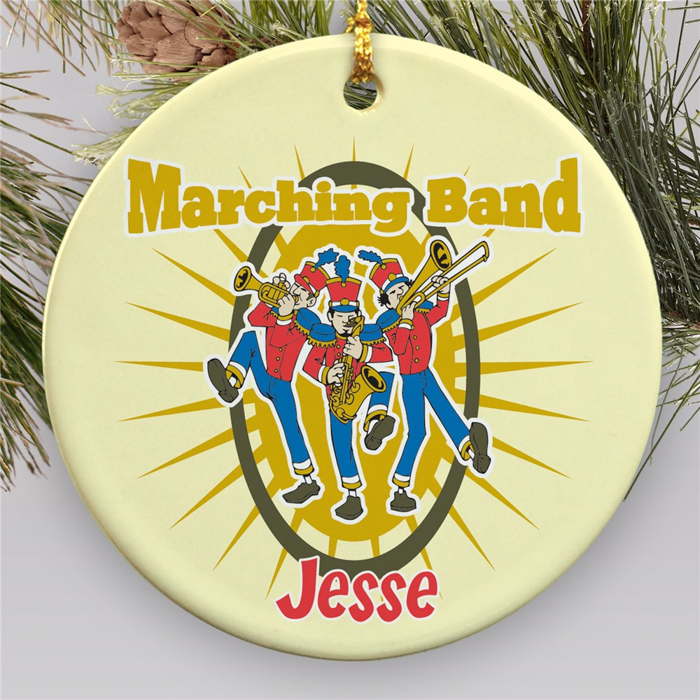 Personalized Marching Band Christmas Ornament GiftsForYouNow