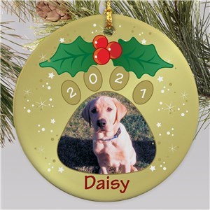 Pet Photo Christmas Ornament | Personalized Pet Ornaments