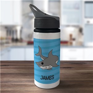Personalized Shark Aluminum Bottle U3949138