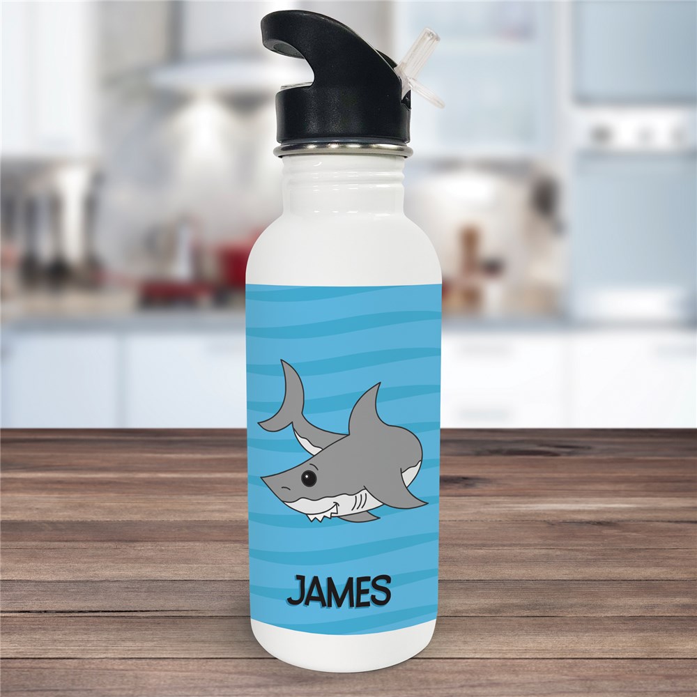 Personalized Shark Water Bottle U394920