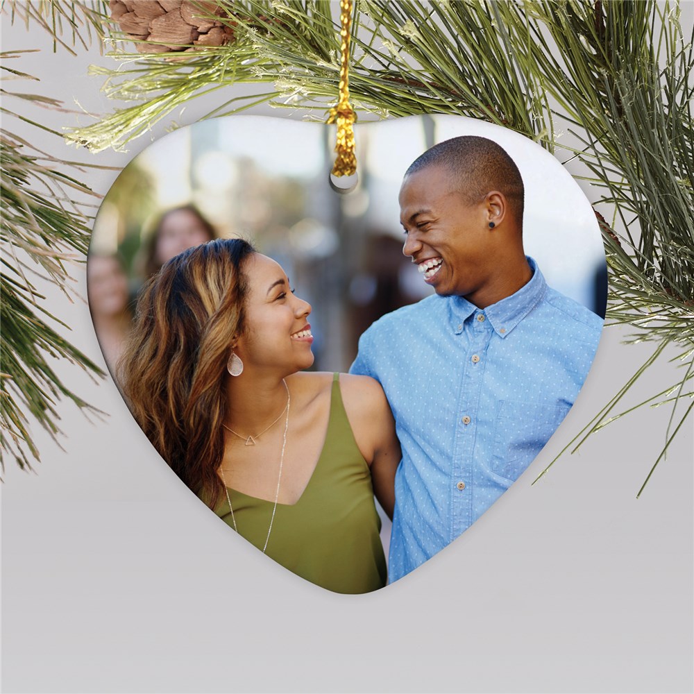 Heart-Shaped Photo Ornament | Picture Ornaments