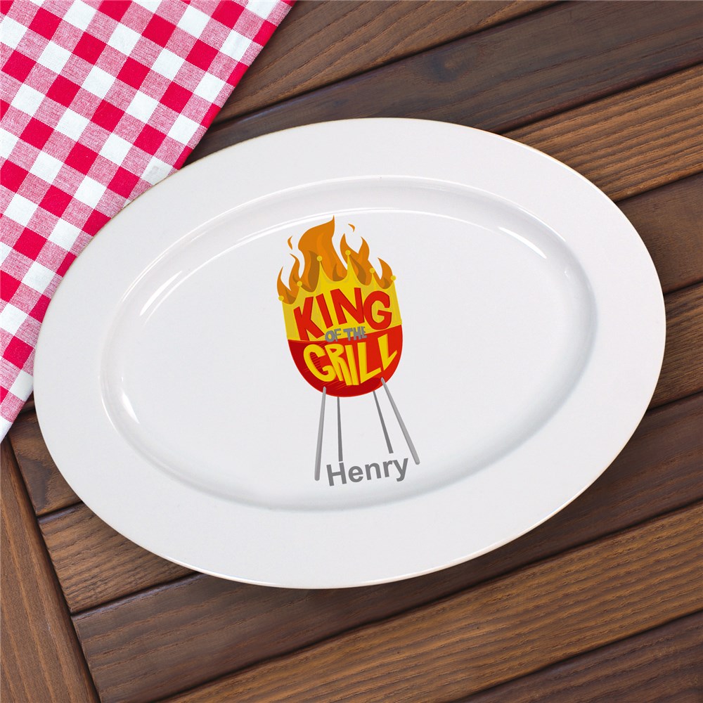 BBQ Serving Platter Personalized BBQ Serving Platter