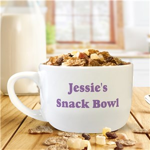 Any Message Here Bowl with Handle U670323T