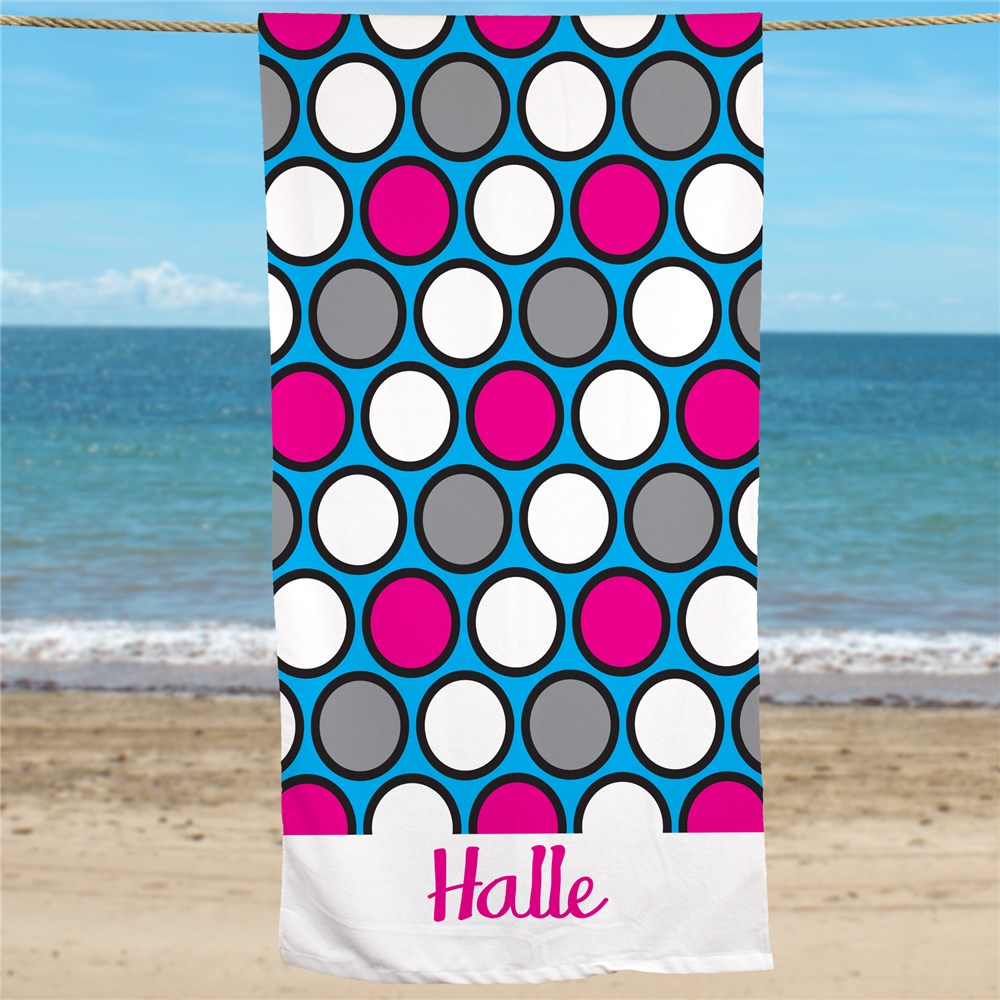 Personalized Beach Towel for Her U672333