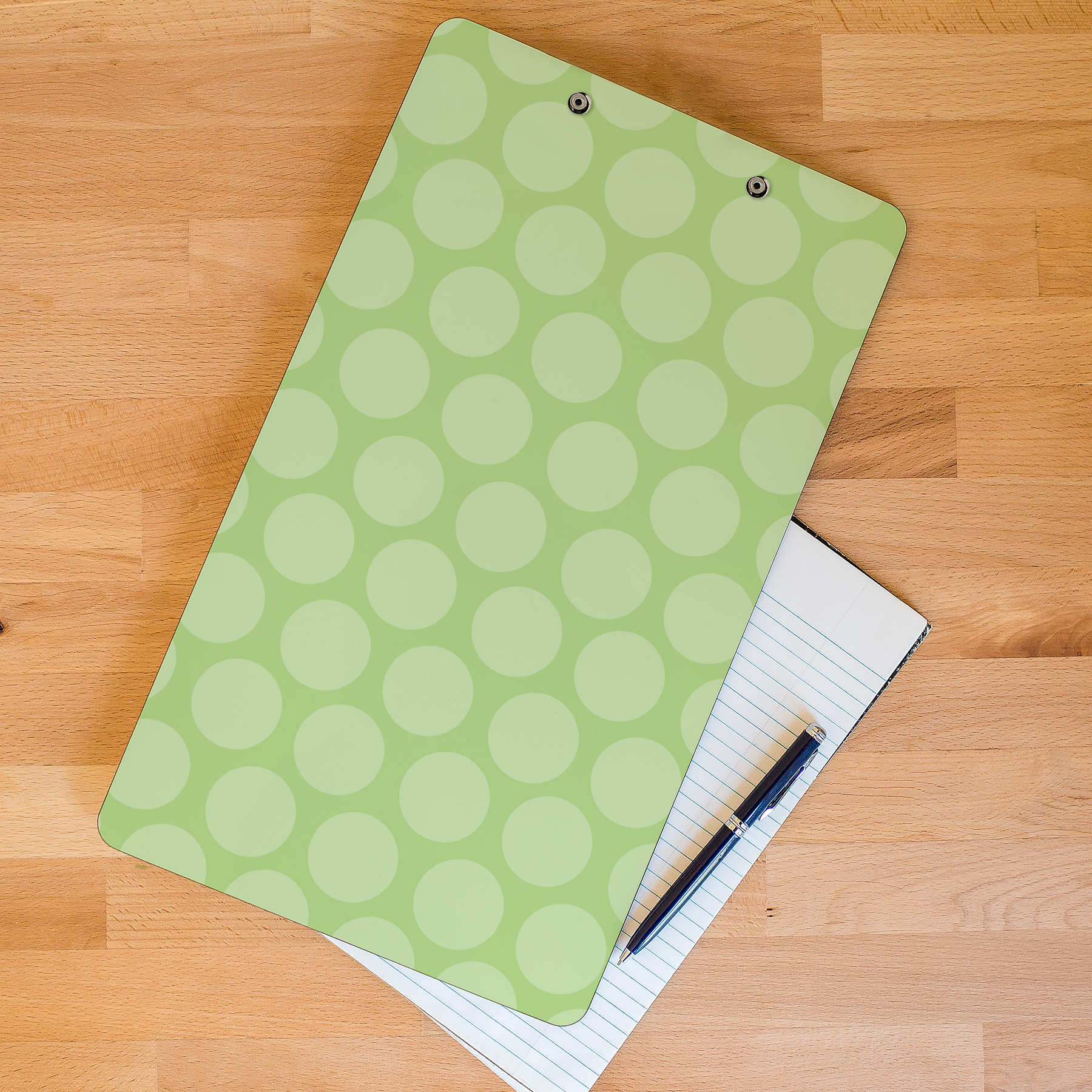 Personalized Flower and Polka Dot Clipboard Back to School Clipboard