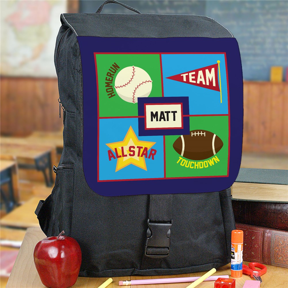 Personalized Sports Backpack Sports Backpack for Boys