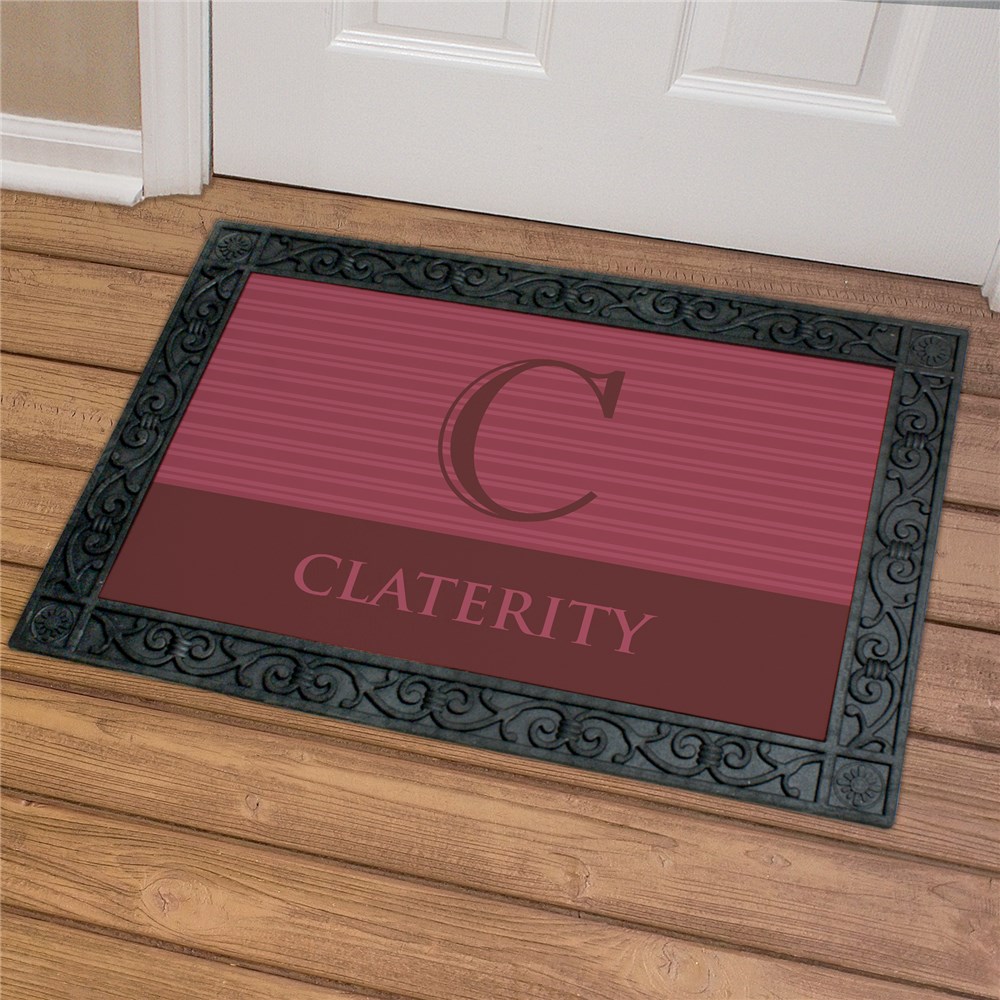 Family Doormat | Monogram Doormat