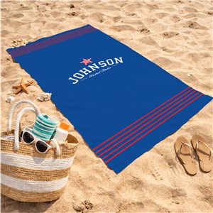American Pride Beach Throw U954033
