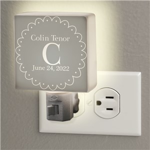 Personalized Baby Night Light | Personalized Baby Gifts