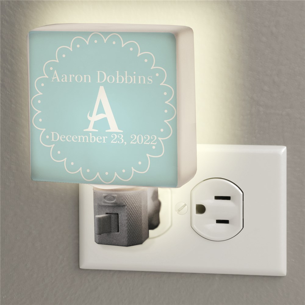 Personalized Baby Night Light | Personalized Baby Gifts