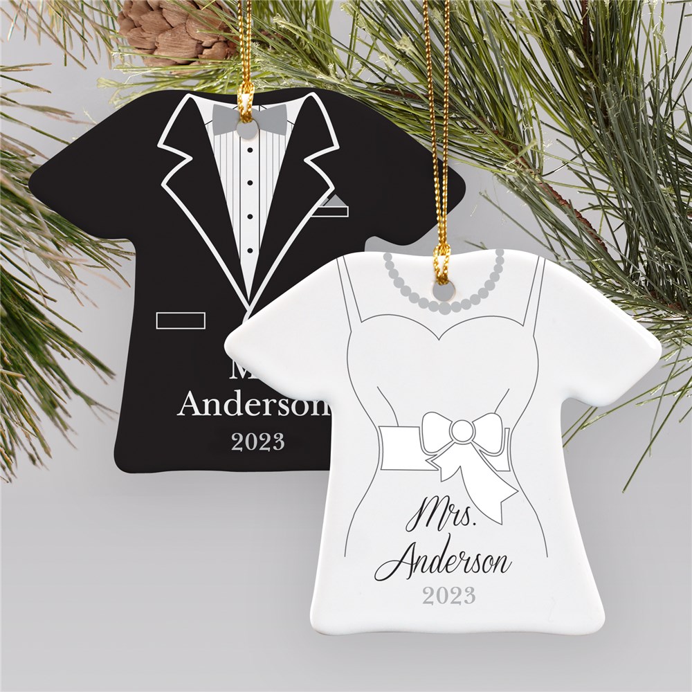 Personalized Wedding Ornament | Personalized Wedding Ornaments