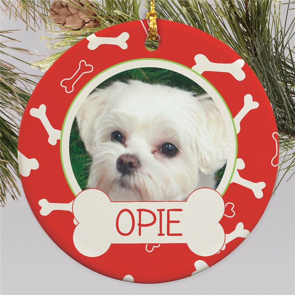 Dog Photo Christmas Ornament | Picture Ornaments