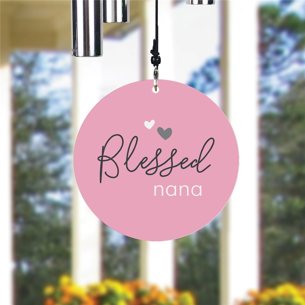 Blessed Wind Chime with Names